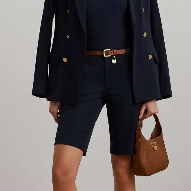 shorts Lauren Women's Ralph Lauren Twill Bermuda Shorts Macy's $89.5