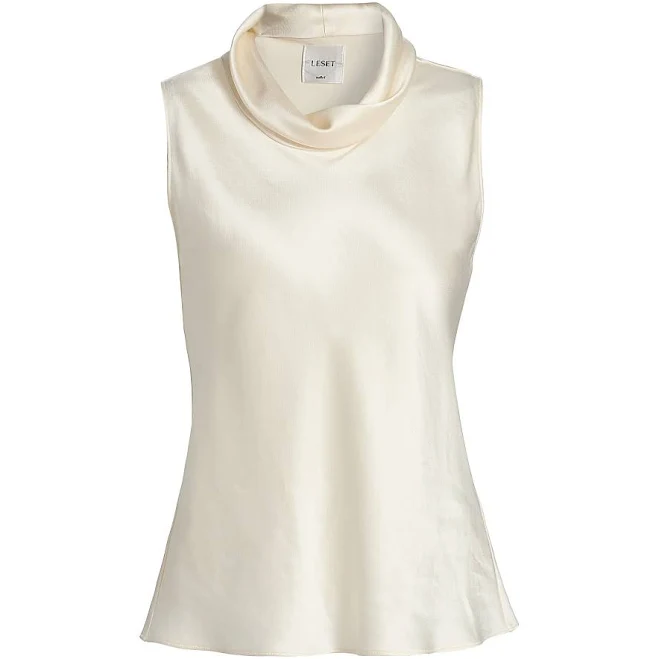 top Leset Women's Barb Sleeveless Cowl Neck Top Saks Fifth Avenue $125