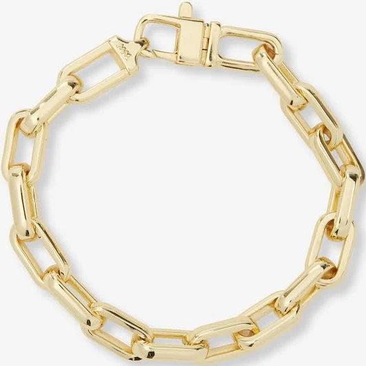 accessory Lil Frankie Chain Bracelet 7.5 inch Gold Chunky Link Jewelry by Melinda Maria Jewelry | Melinda Maria Jewelry Melinda Maria $85