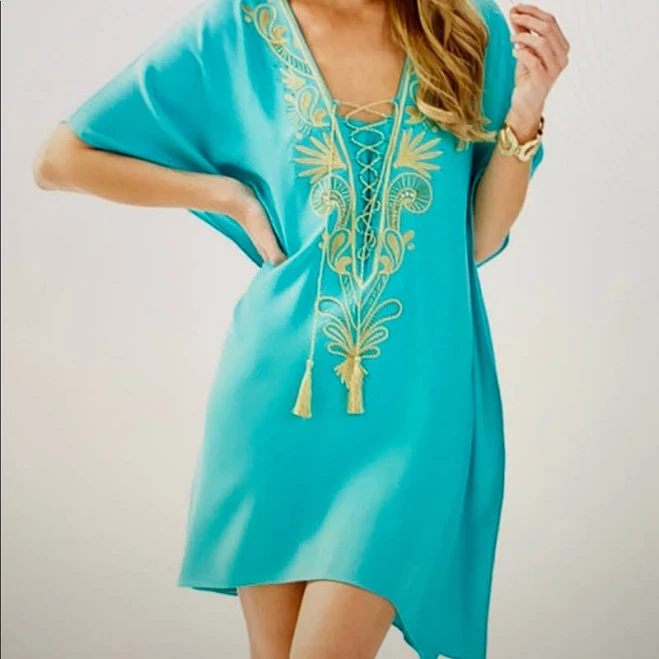 dress Lilly Pulitzer Women's Chai Caftan Poshmark $100