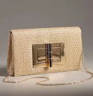 bag Lisi Lerch Lillian Straw Foldover Clutch anthropologie.com $110