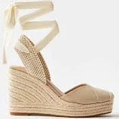 shoes Loft Women's Lace Up Espadrille Wedge LOFT $44.93