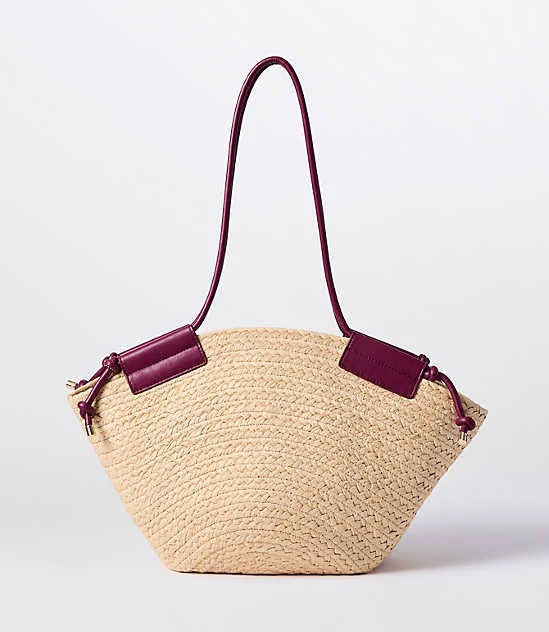bag Loft Women's Raffia Tote Bag LOFT $59.97
