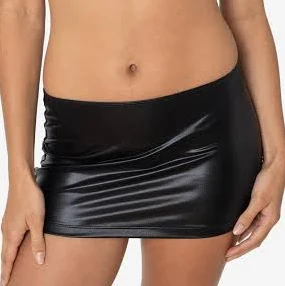 ultra-mini skirt Los Angeles Apparel Lamé Micro Mini Skirt Los Angeles Apparel $36