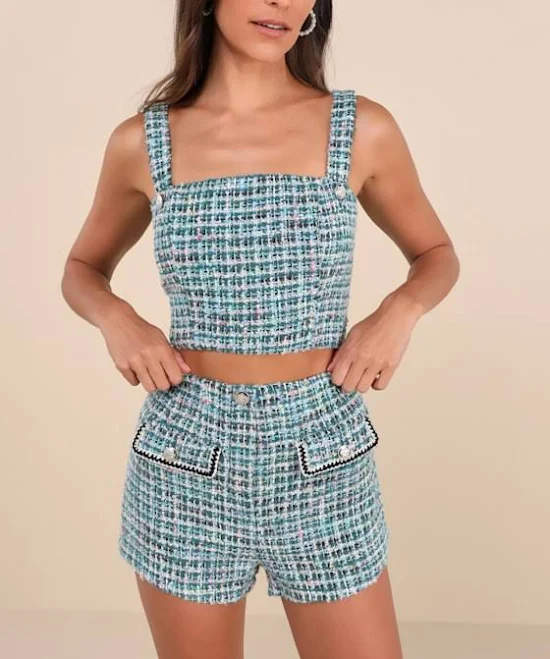 shorts Lulus Boucle High-Rise Shorts Lulus $15