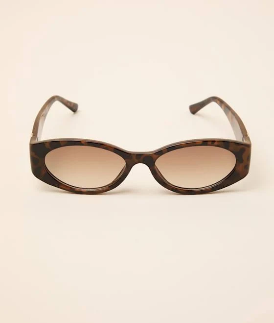 accessory Lulus Cat-Eye Tortoiseshell Sunglasses Lulus $16