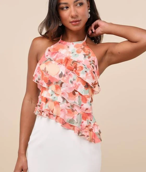 halter top Lulus Ruffled Halter Top Lulus $39