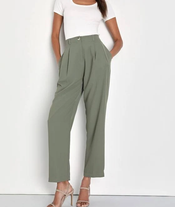 pants Lulus Women's Straight Leg Trouser Pants Lulus $39.2