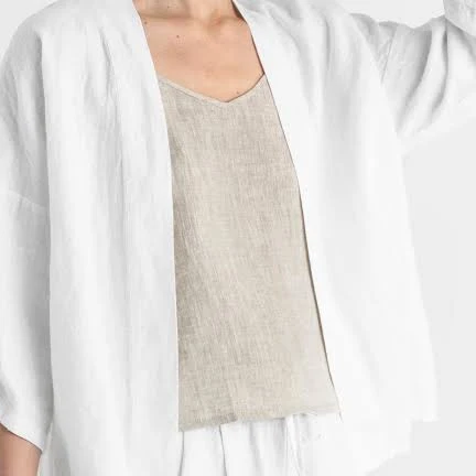 kimono MagicLinen Linen Kimono Jacket MagicLinen $98