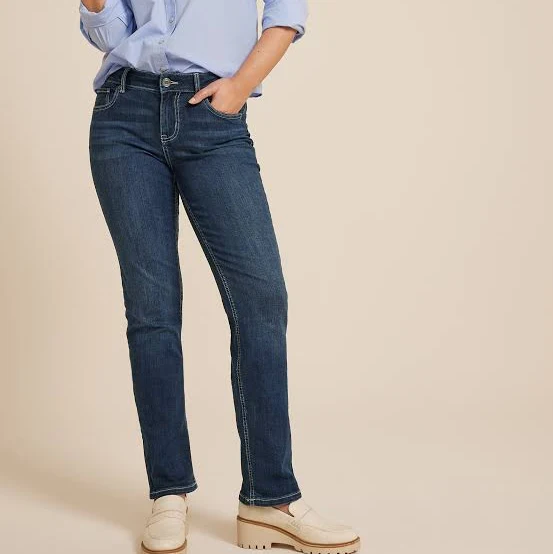 bottoms maurices Women's Classic Straight Mid Rise Jeans Maurices $20.93