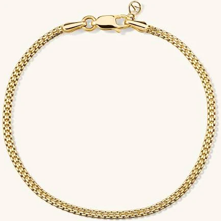 accessory Mejuri 14K Yellow Gold Timepiece Chain Bracelet Mejuri $278