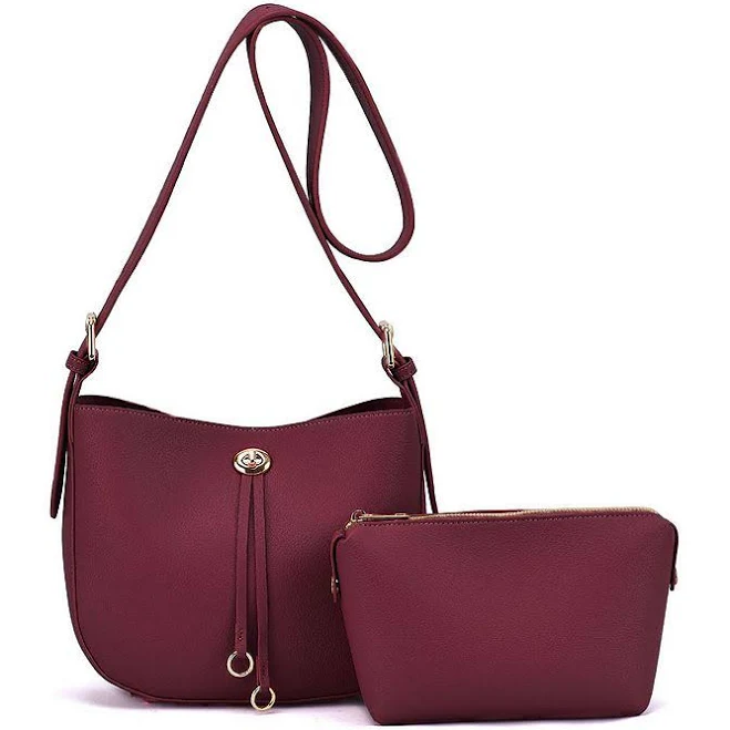 bag Mellow World Harrison Faux Leather Crossbody Saddle Bag Kohl's $44.2