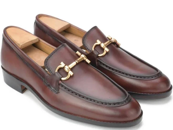 shoes Men's Classic Leather Horsebit Loafers Etsy - Seller $149.99