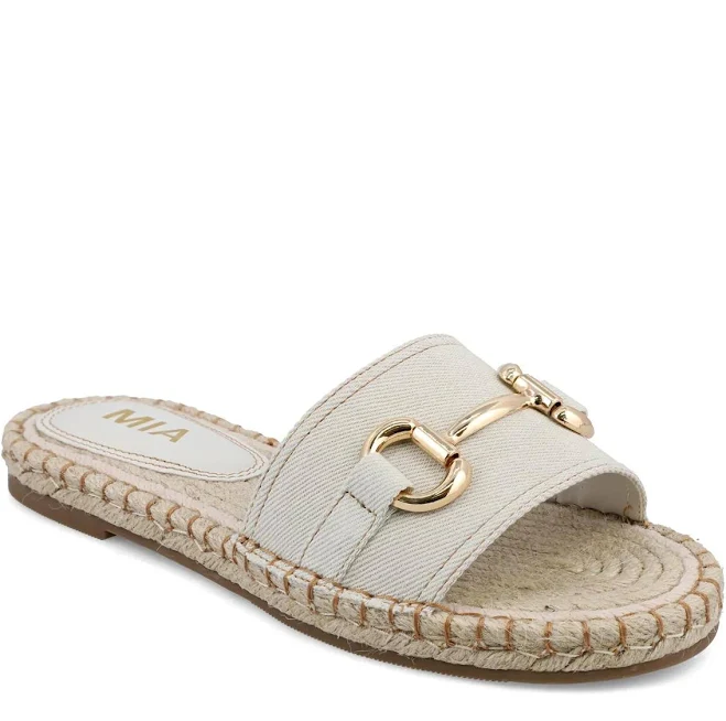shoes MIA Women's Cadiz Espadrille Slide Sandals DSW $49.99