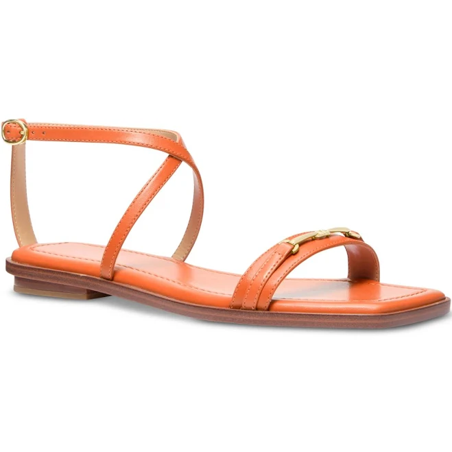 shoes Michael Kors Women's Lena Flats Sandals Macy's $49.93
