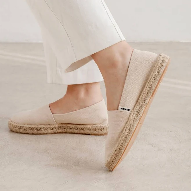 shoes Mila Sustainable Vegan Canvas Espadrilles Etsy - Seller $89.99