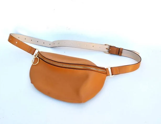 bag Minimalist Tan Belt Bag | Brown Faux Leather Fanny Pack | Adjustable Waist & Crossbody Bag | Everyday Travel Accessory Etsy - Seller $31.8