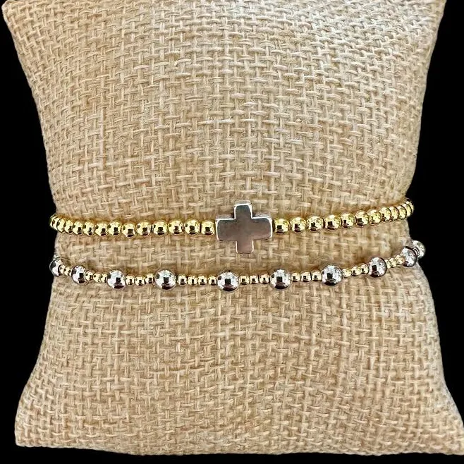 accessory Mixed Metals Bracelet Stack Etsy - Seller $28.8