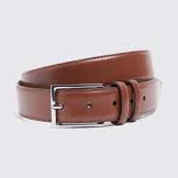 accessory Moss Tan Men's Classic Leather Belt Moss Bros USA $87.38