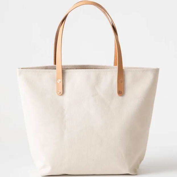 bag Natural Canvas Tote KMM & Co. $215
