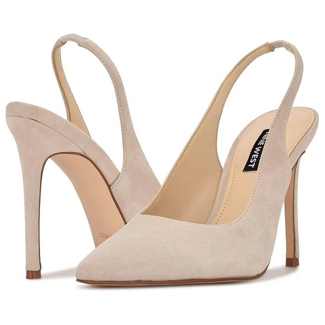 shoes Nine West Women's Feather Slingback Pumps Zappos.com $93.13