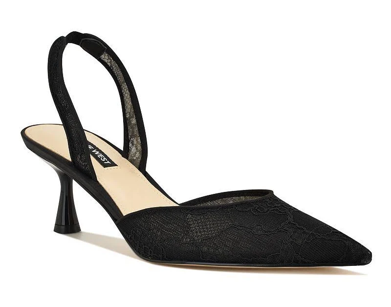 shoes Nine West Women's Rizze Pointed Toe Slingback Pumps Macy's $62.3