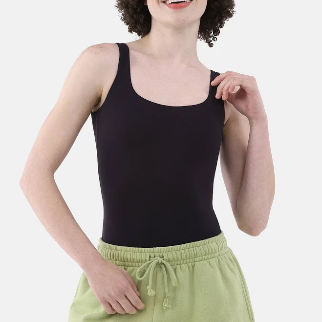 top No Boundaries Women's Scoop Neck Tank Top Bodysuit Walmart $16.98