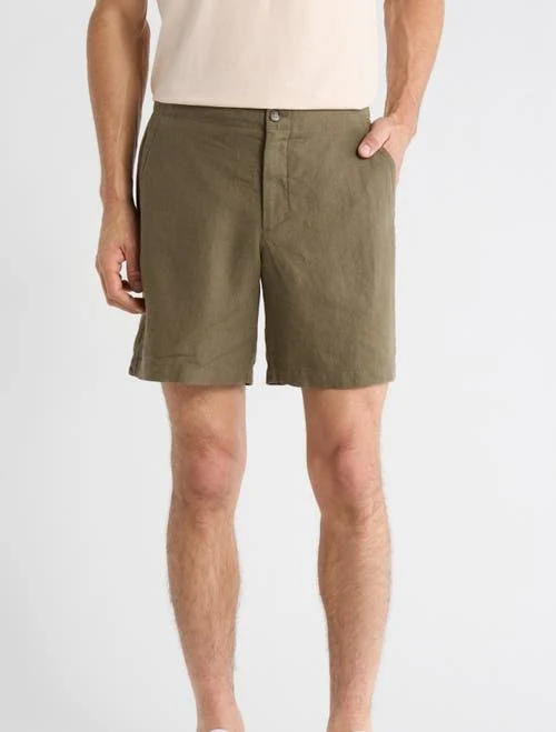 shorts Nordstrom Flat Front Linen Chino Shorts Nordstrom $79.5