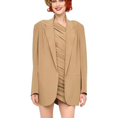 blazer Norma Kamali Oversized Single Breasted Jacket Norma Kamali $370