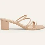 shoes Nude Strap Low Heel Sandals Azazie.com $39