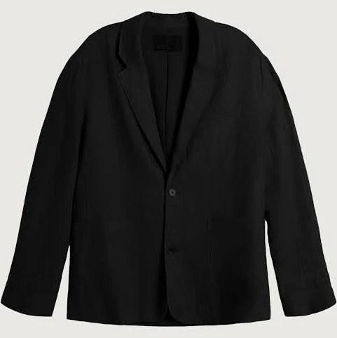 outerwear Oak + Fort Linen Blazer Oak and Fort US $58.99