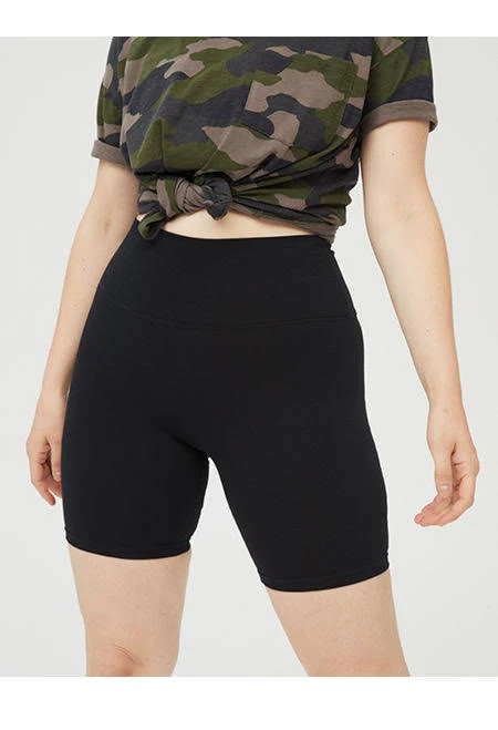 biker shorts OFFLINE By Aerie OG Cotton High Waisted 7" Bike Short Women's Aerie $14.97