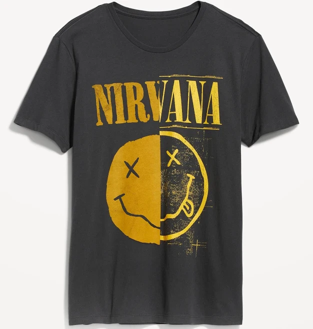 top Old Navy Nirvana T-Shirt Old Navy $9.99