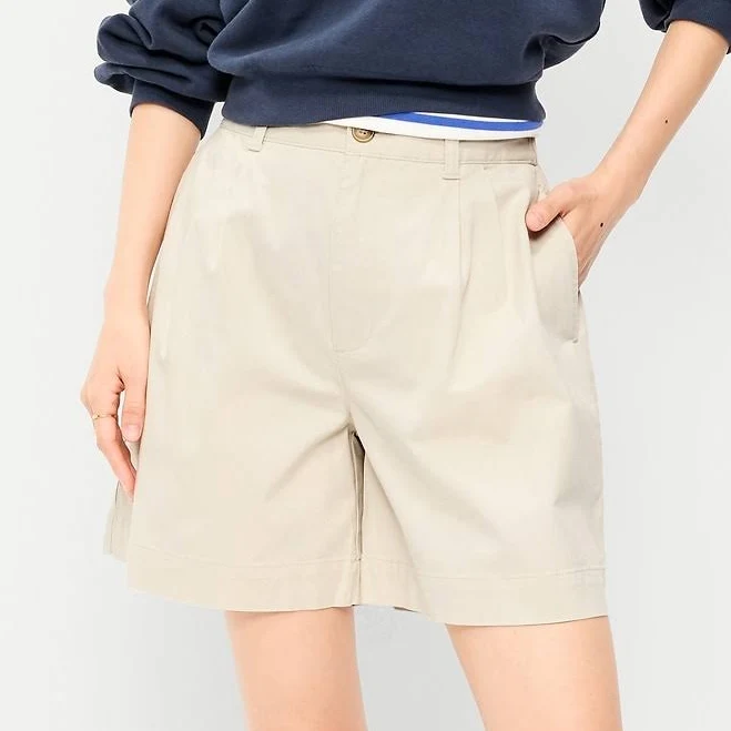 shorts Old Navy Women's High-Waisted 6-Inch Chino Shorts Old Navy $24