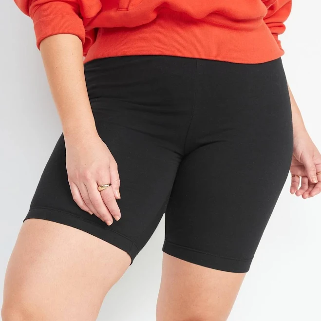 shorts Old Navy Women's High-Waisted 8-Inch Biker Shorts Old Navy $6.49