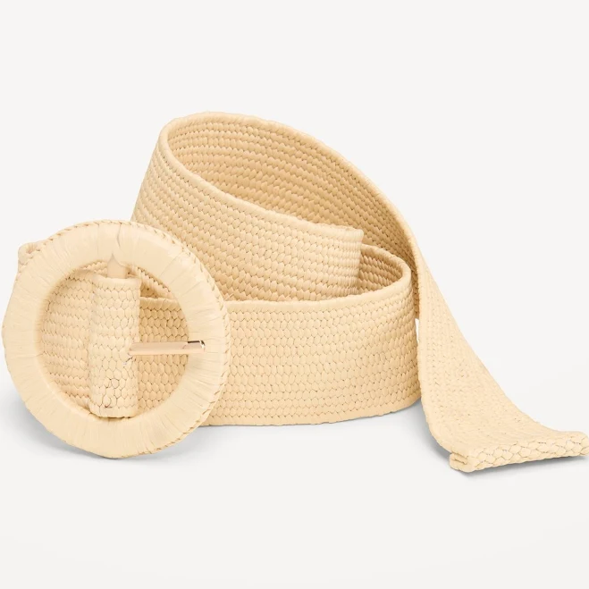 accessory Old Navy Women's Raffia Belt Old Navy $24.99