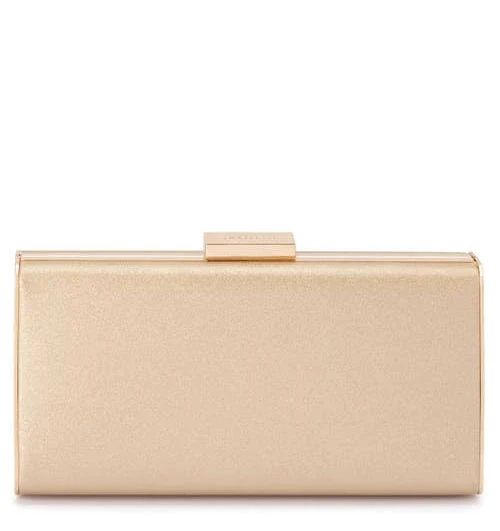 bag Olga Berg Precious Metallic Slimline Clutch Nordstrom $95