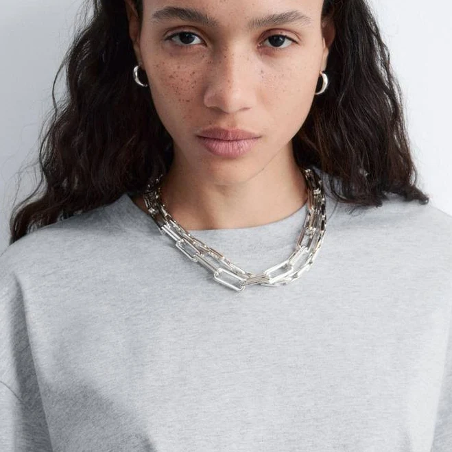 accessory & Other Stories Chunky Chain Link Necklace & Other Stories US $59