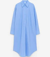 dress Oversize Shirt Dress – Light Blue – Women – ARKET WW arket.com $119