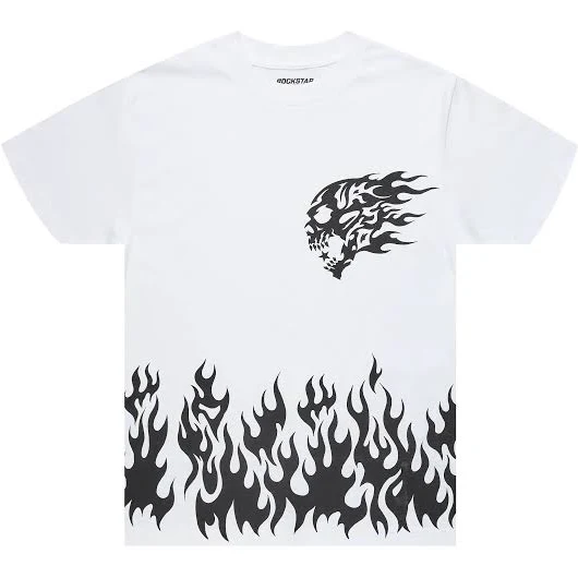 top Oversized Bubble Graphic T-Shirt Rockstar Original $9