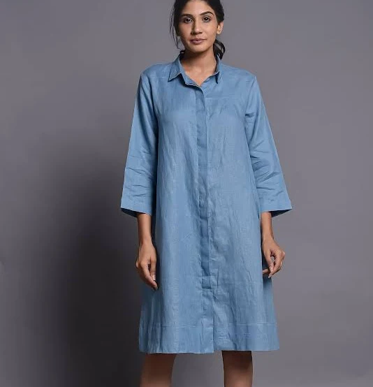 shirt dress Oversized Linen Tunic Top Etsy - Crush4linen $75.6