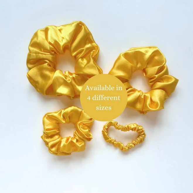 accessory Oversized Satin Silk Scrunchie Etsy - GeorgiaLouiseAccess $4.15