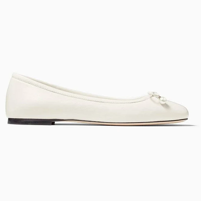 shoes Pearl Bow Flats LarosaStyle $115
