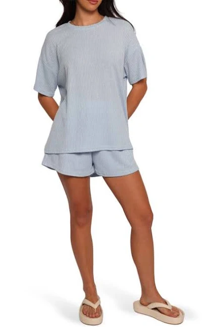 matching set Petal & Pup Women's Granger Knit Top & Shorts Set Nordstrom $69