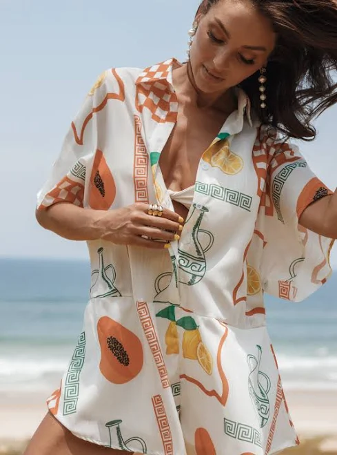 romper PETAL & PUP Women's Petal and Pup Sebastian Romper Petal & Pup USA $79