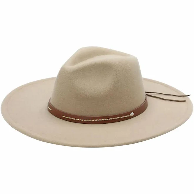 accessory Peter Grimm Jacqulyn Wide Brim Wool Felt Fedora Hat HatCountry.com $40