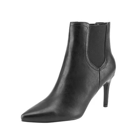 shoes Pointed Toe Stiletto Chelsea Ankle Booties Walmart - TopShoes $38.99