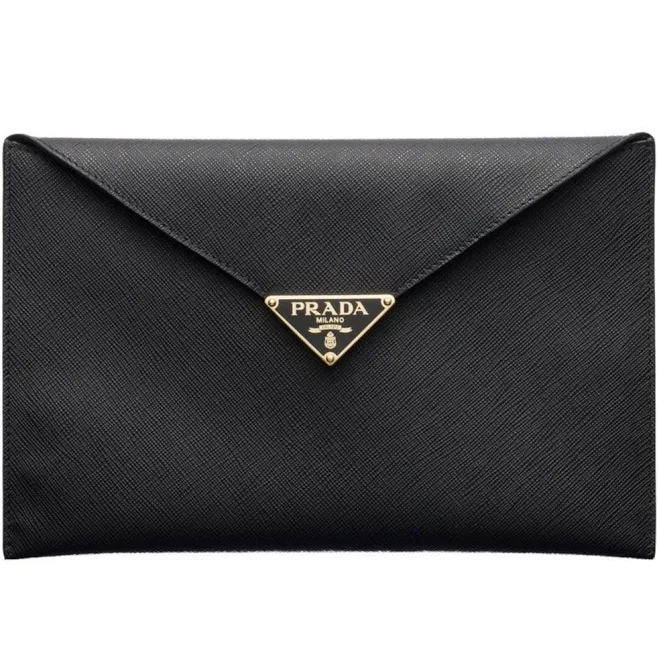 bag Prada Saffiano Leather Envelope Clutch Bloomingdale's $795