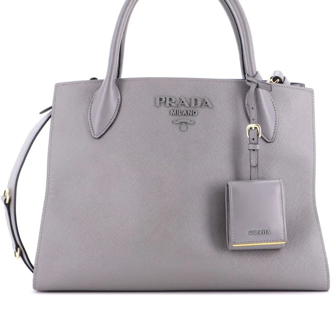bag Prada Women's Monochrome Saffiano Bag Macy's $1075.25