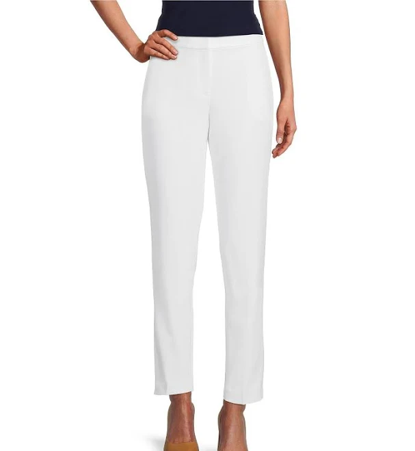 bottom Preston York Women's Corey Stretch Crepe Ankle Pants Dillard's $99